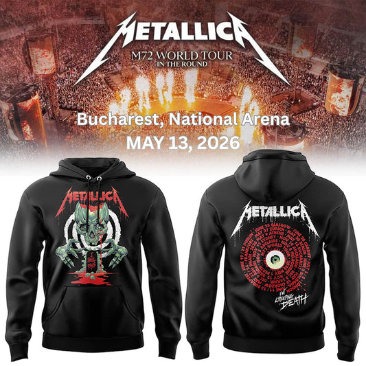 Limited Edition MTLC World Tour At Bucharest, Romania Hoodie