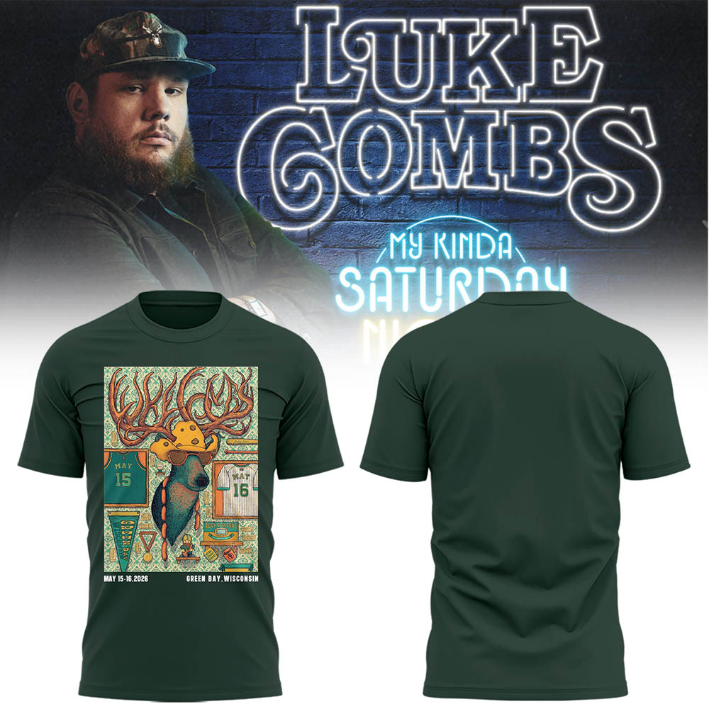 Limited Edition “My Kinda Saturday Night Tour” at Lambeau Field Tshirt-LL260513011