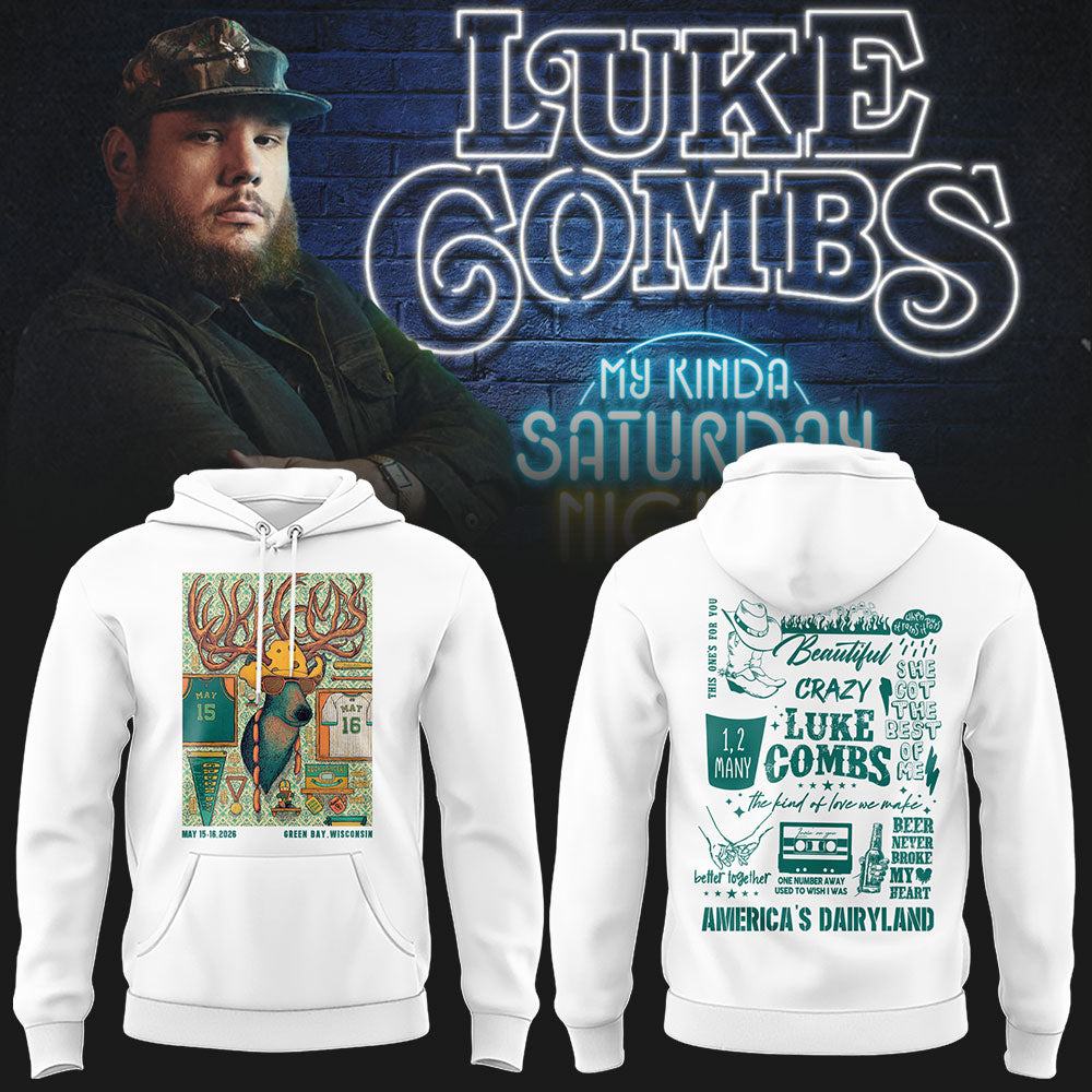 Limited Edition “My Kinda Saturday Night Tour” At Lambeau Field Hoodie-LL260513018