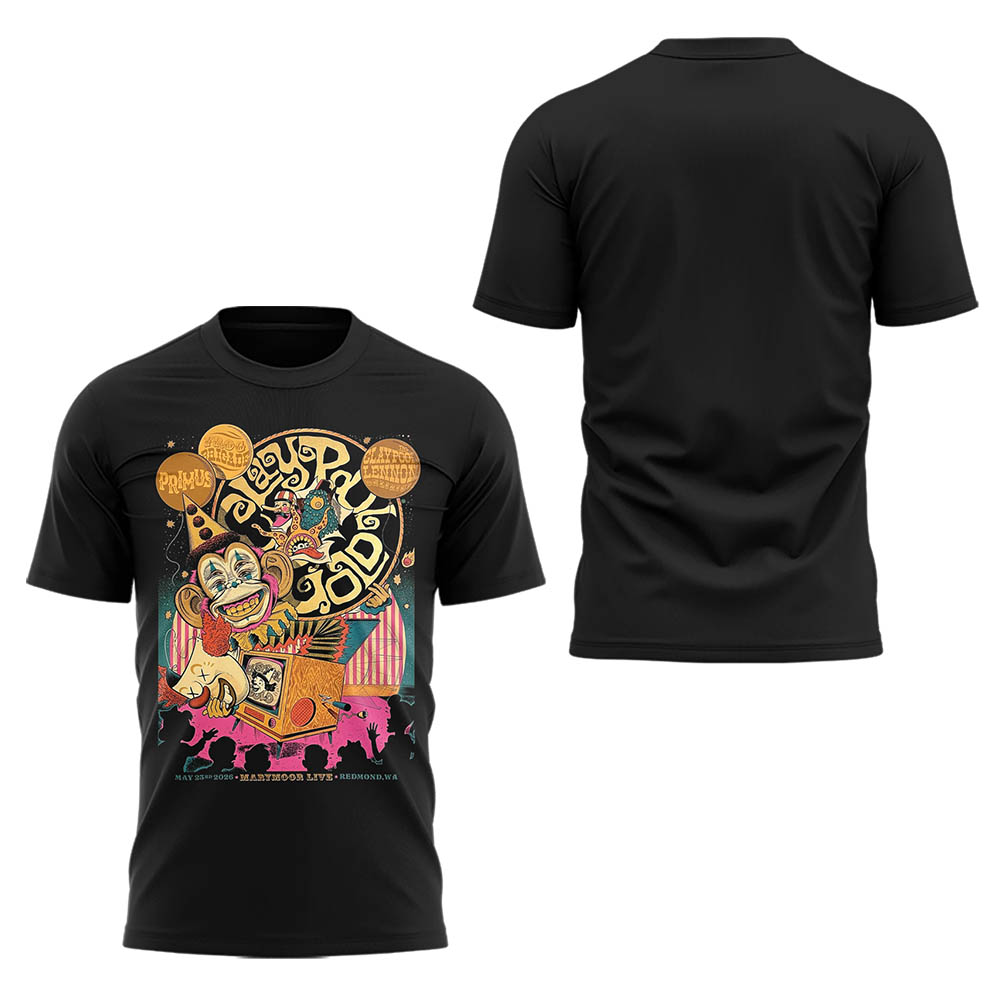 Limited Edition Claypool Gold Tour 2026 TShirt