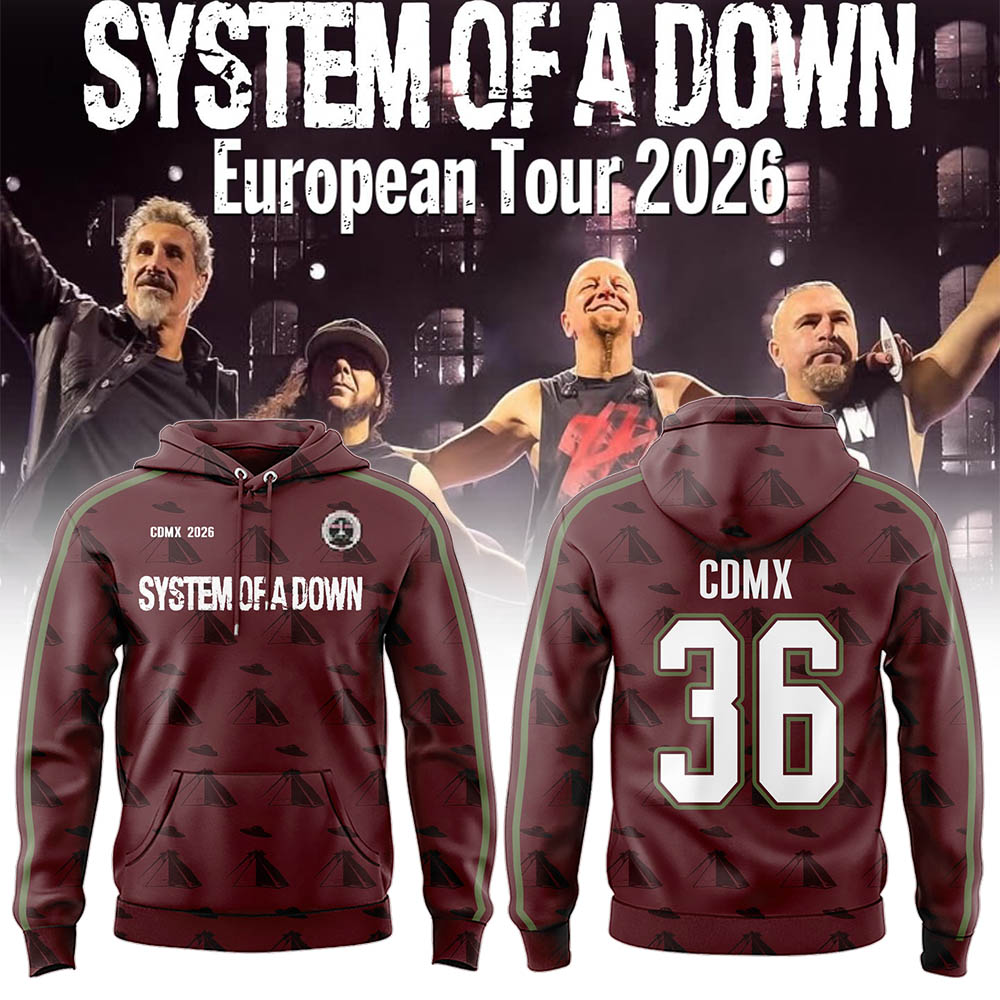Limited Edition SOAD-MEX Tour 2026 Hoodie