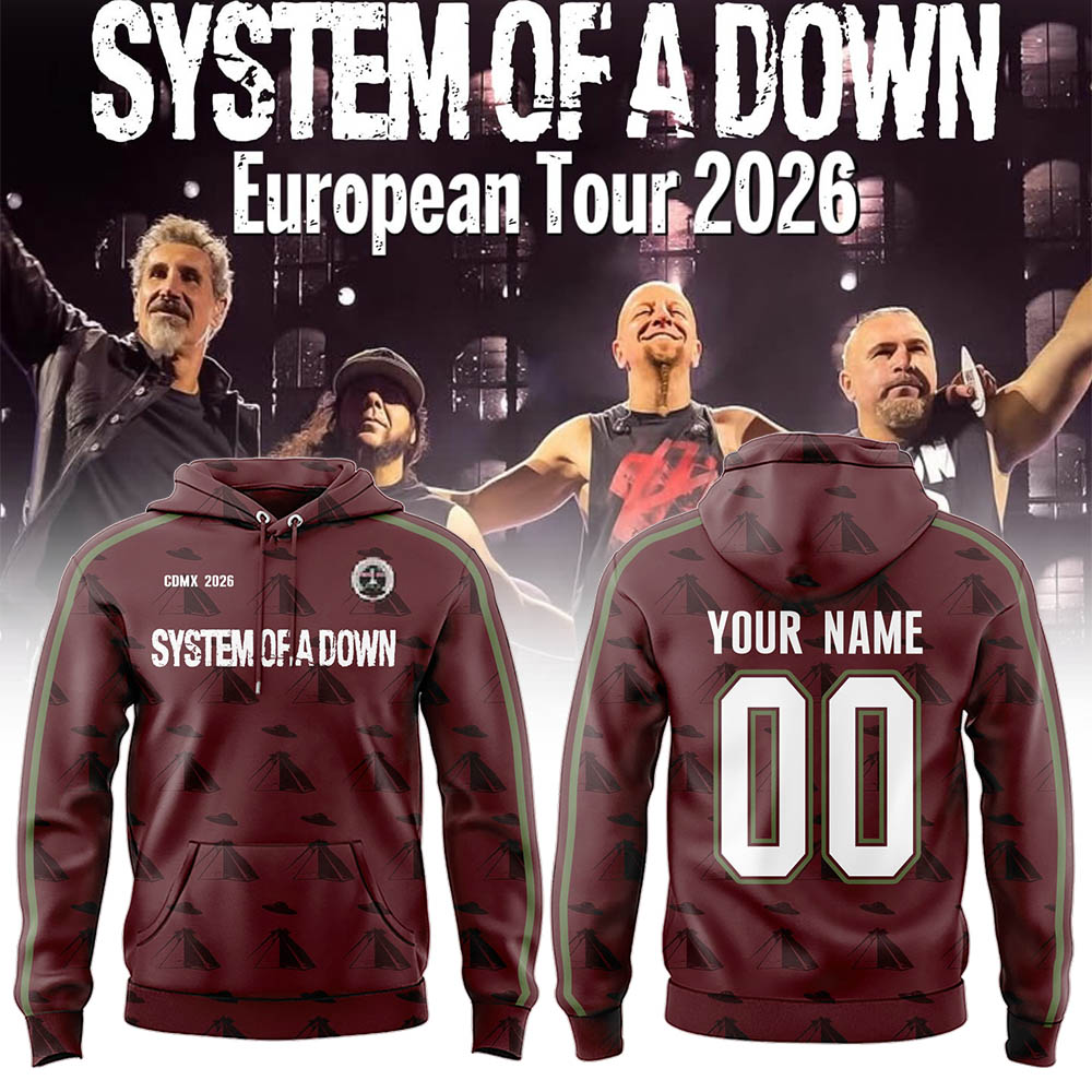 Limited Edition SOAD-MEX Tour 2026 Hoodie