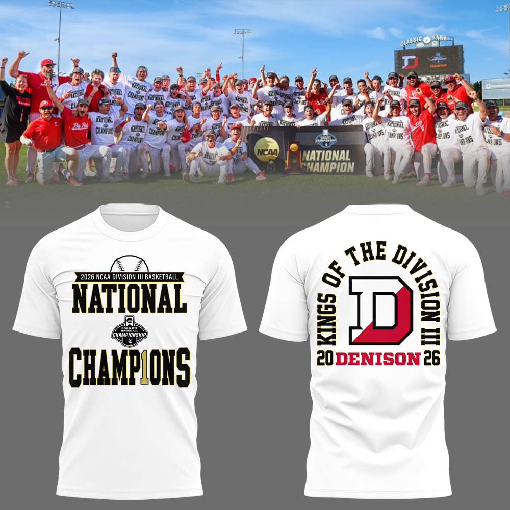 Big Red 2026 Division III Baseball National Champions ⚾🏆Shirt