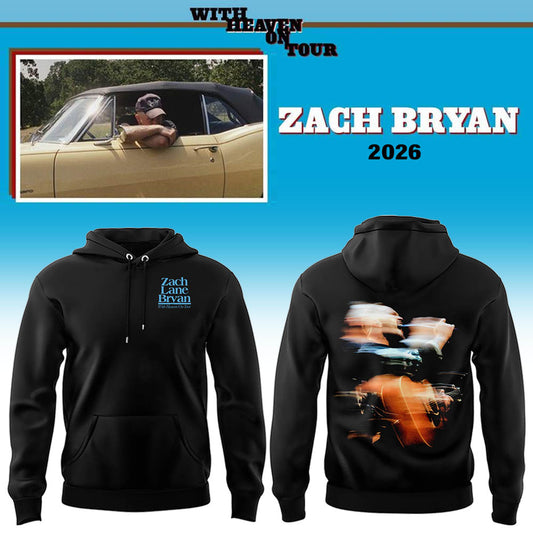 Limited Zach “With Heaven On Tour 2026.” Hoodie-LL260608019