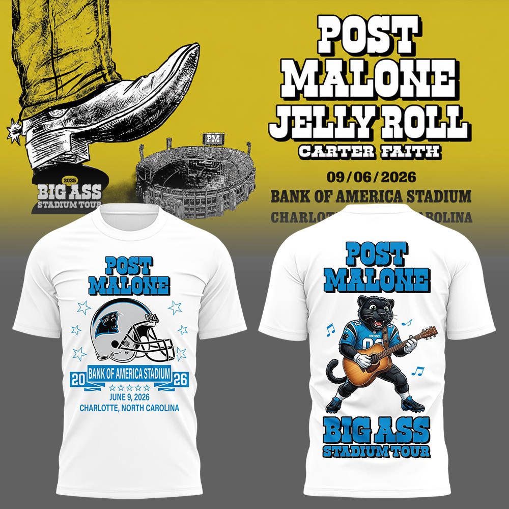 The BIG ASS Stadium Tour 2026 At Bank of America Stadium Charlotte, North Carolina Shirt
