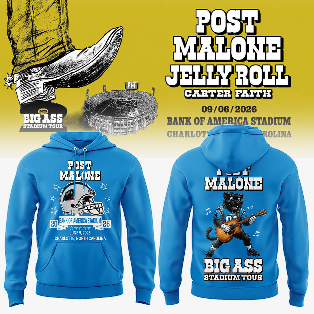 The BIG ASS Stadium Tour 2026 At Bank of America Stadium Charlotte, North Carolina Hoodie