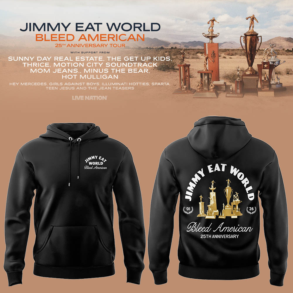 JEW 🎤🎸”Bleed American Tour” Hoodie