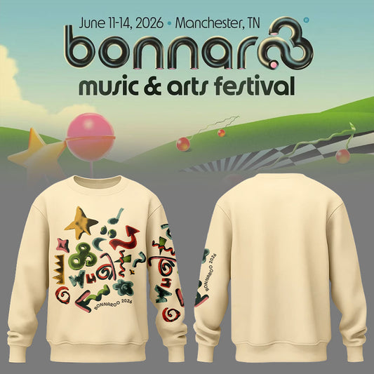 Limited Edition Bonnaroo Music & Arts Festival 2026 Sweatshirt
