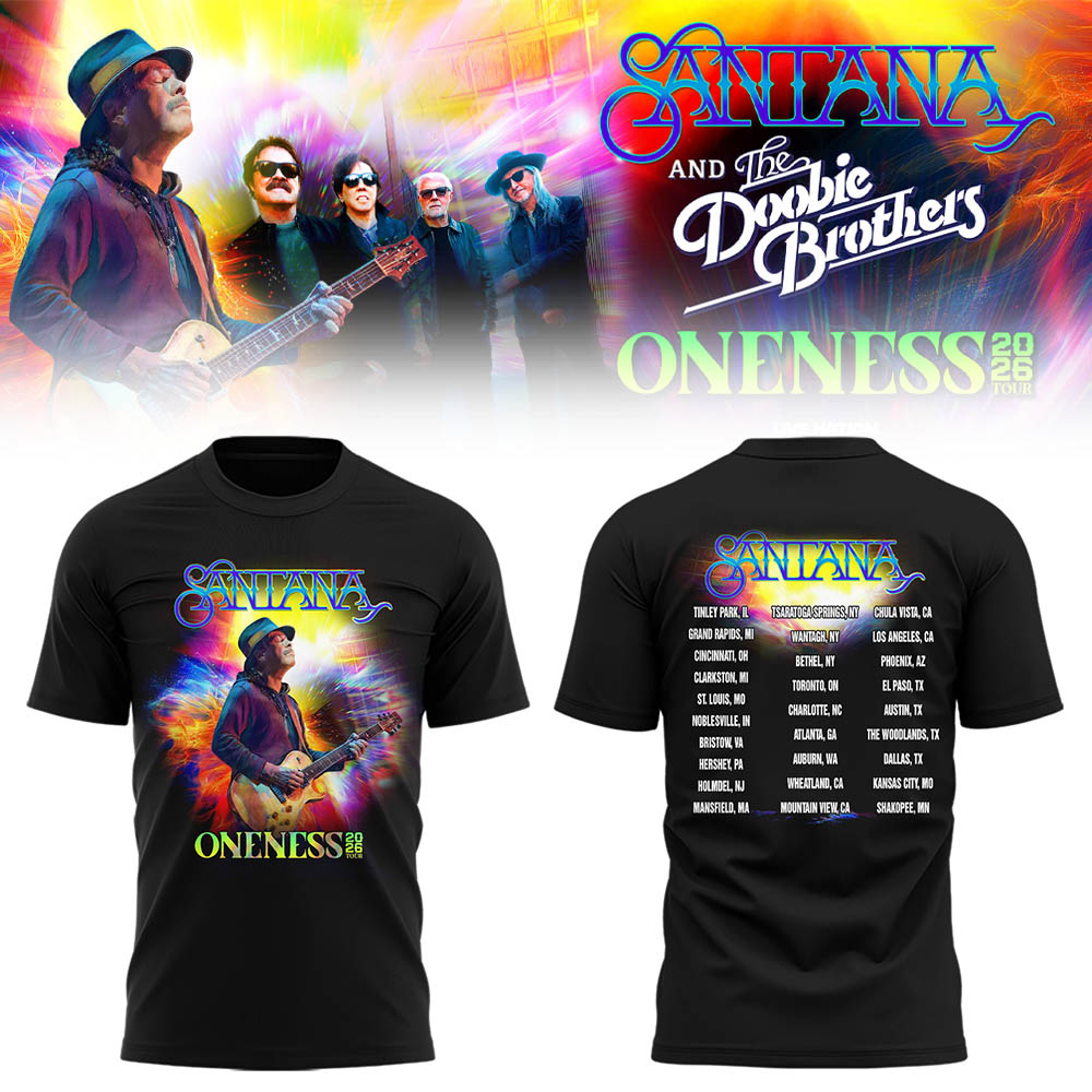 Limited Edition Oneness Tour 2026 Shirt
