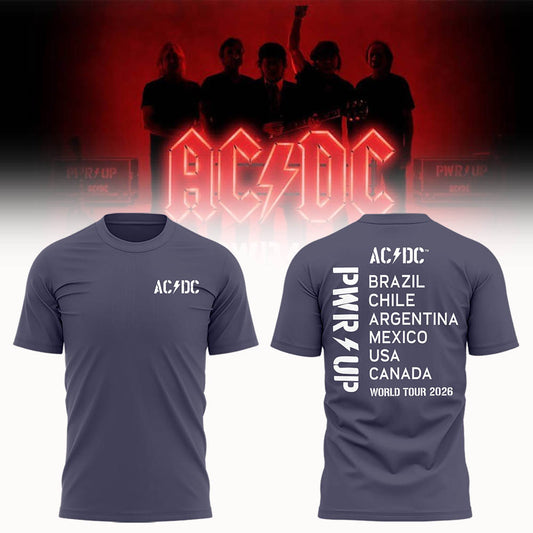 Limited Edition POWER UP Tour 2026 At Camp Randall Stadium TShirt
