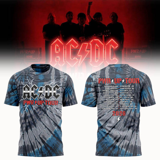 Limited Edition POWER UP Tour 2026 At Camp Randall Stadium TShirt