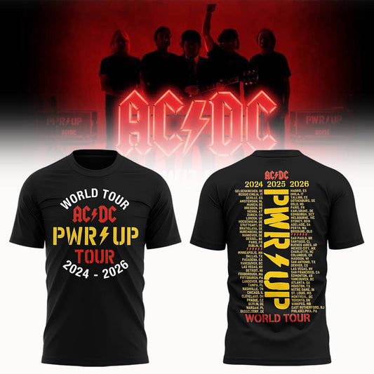 Limited Edition POWER UP Tour 2026 At Camp Randall Stadium TShirt