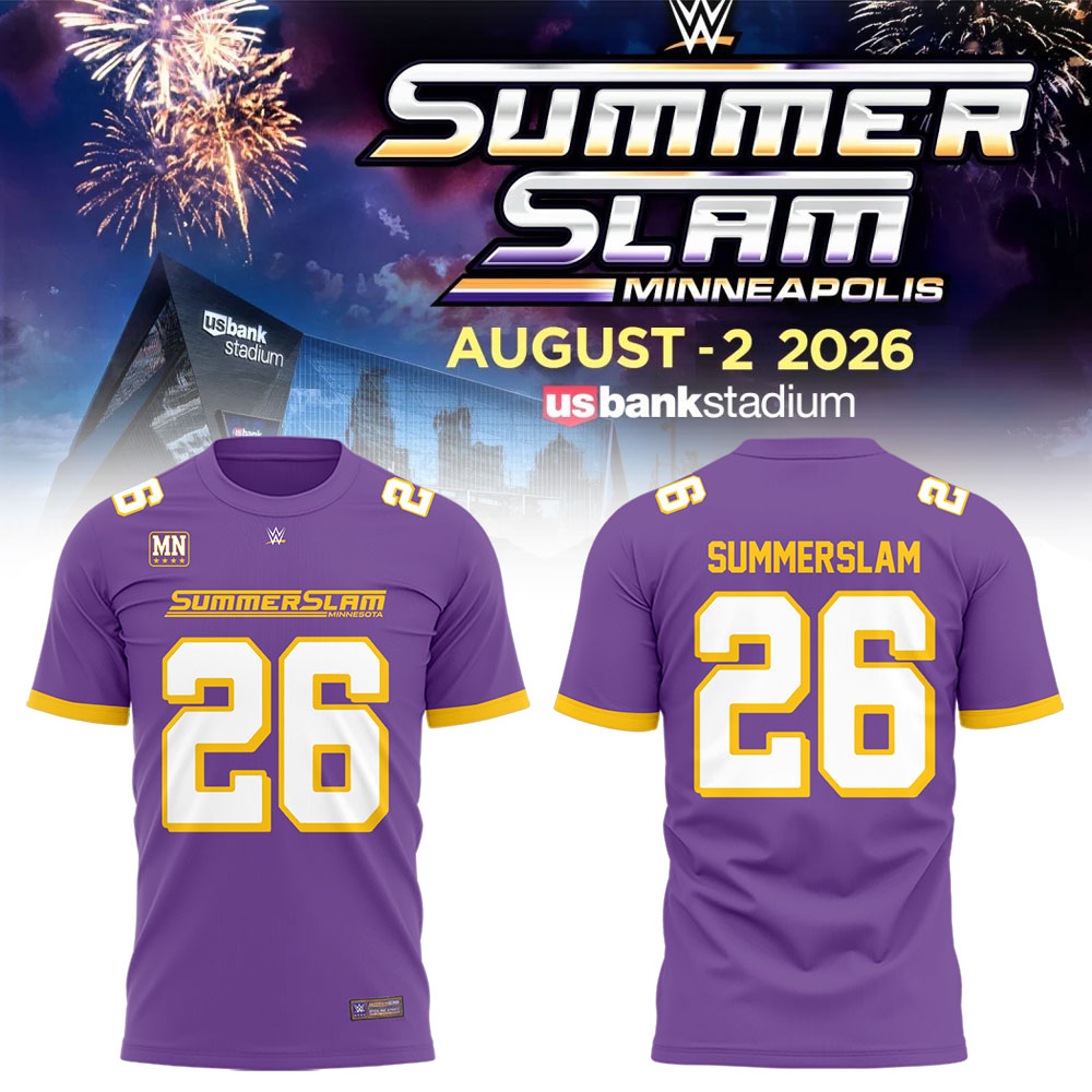 Limited Edition Summer Slam 2026 In Minnesota Shirt