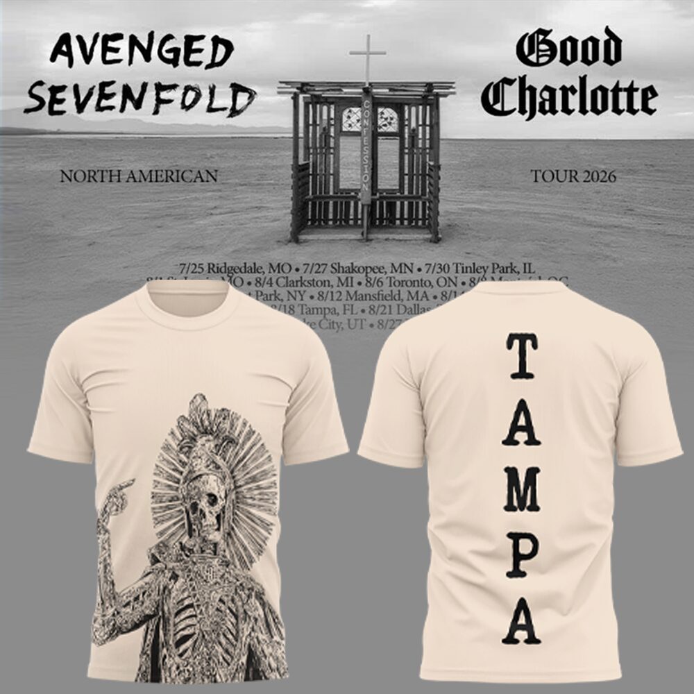 Limited Edition A7X 2026 North American Tour Shirt