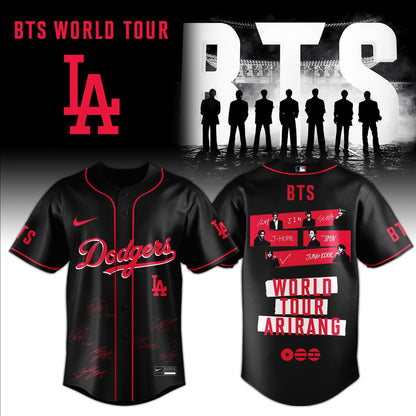 Baseball x BTS World Tour Arirang Jersey Limited Edition
