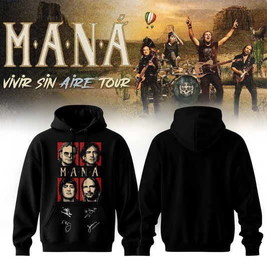 ,Maná “Vivir Sin Aire Tour” – Hoodie