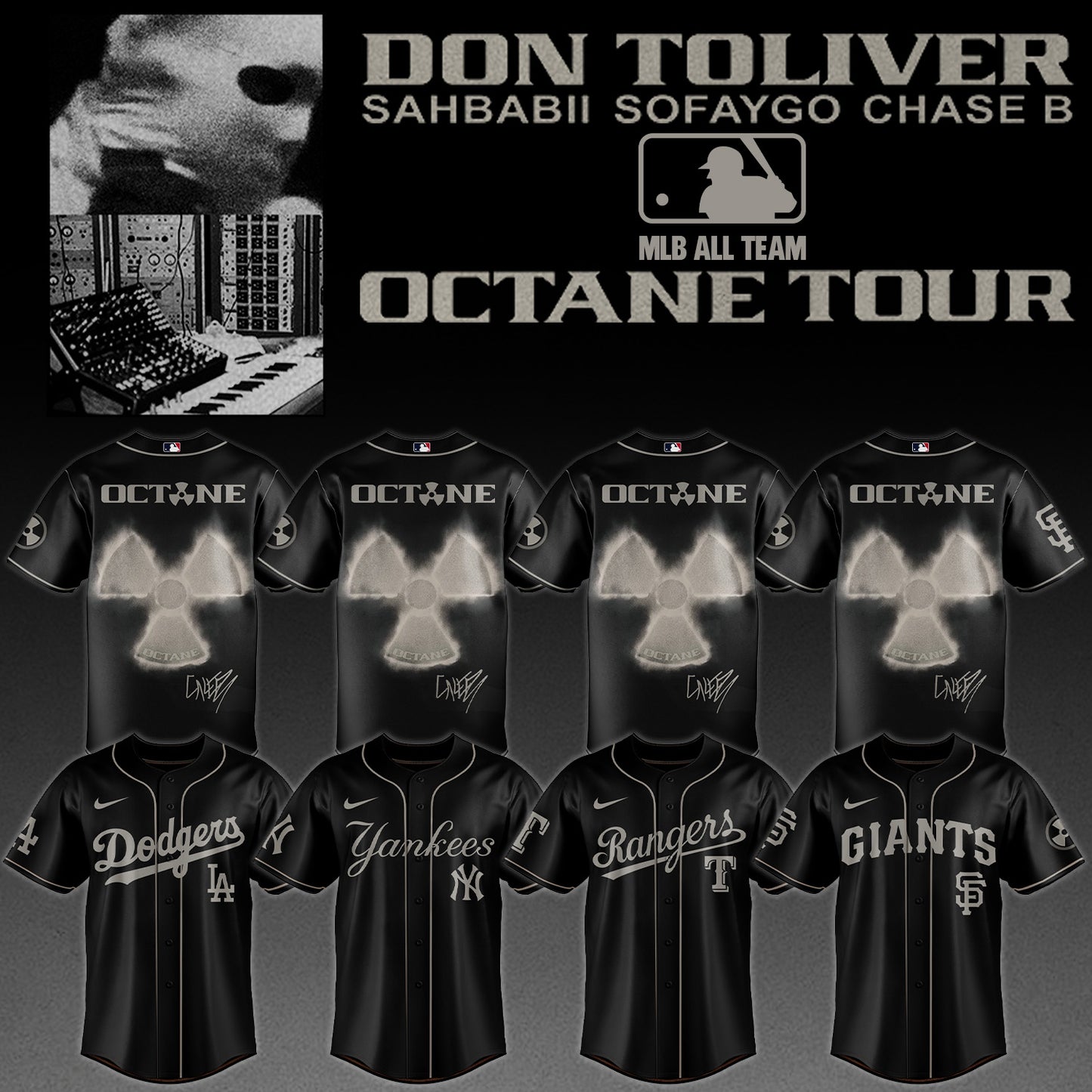 ..BASEBALL ALL TEAMS x Don Toliver Octane Tour Jersey