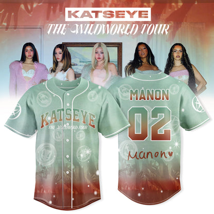 _KATSEYE: THE WILDWORD TOUR Exclusive Baseball Jersey