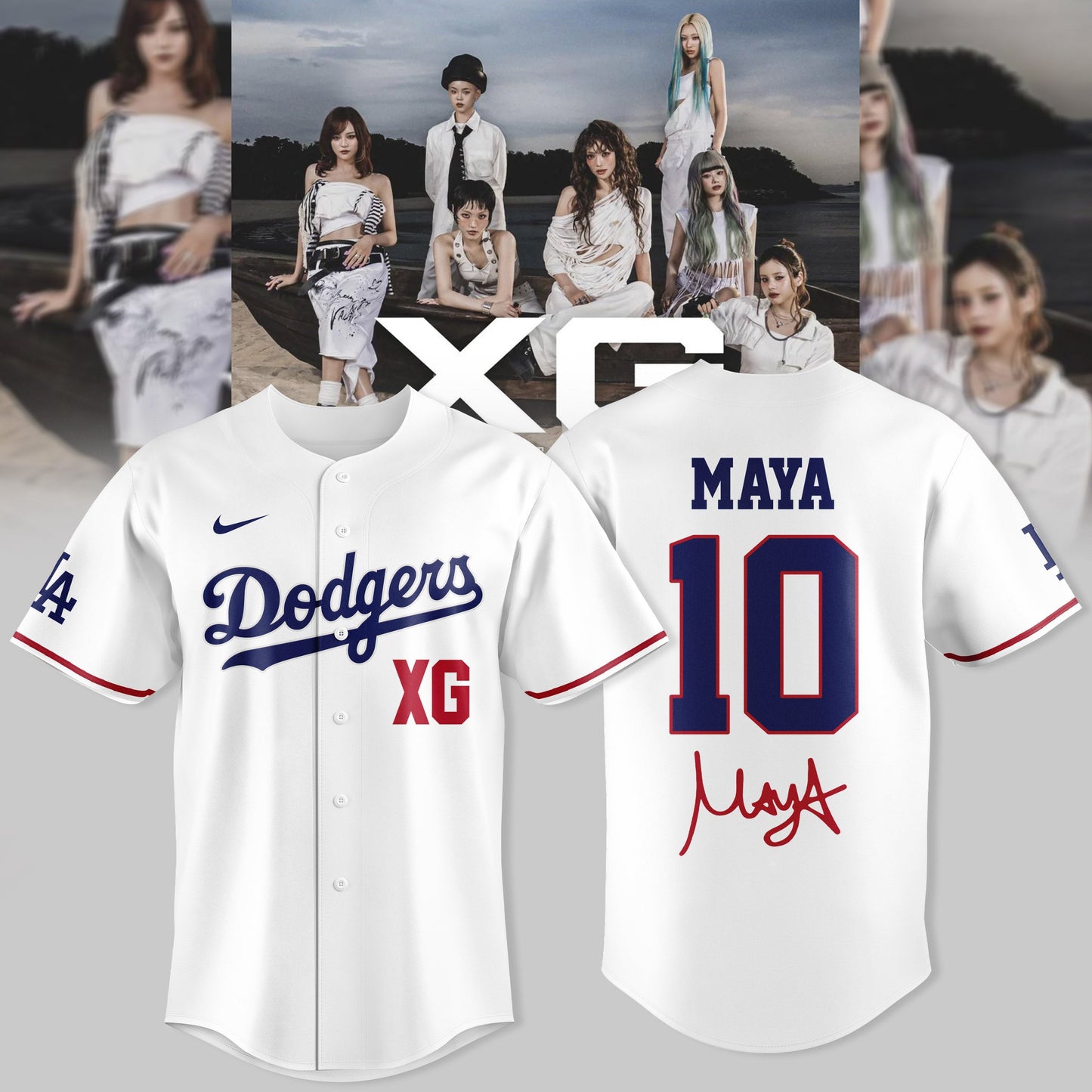 _”XG WORLD TOUR: THE CORE” Jersey Baseball