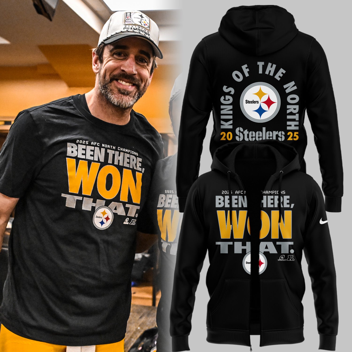 Limited Edition AFC North Champions ZIPHoodie-ND010526101
