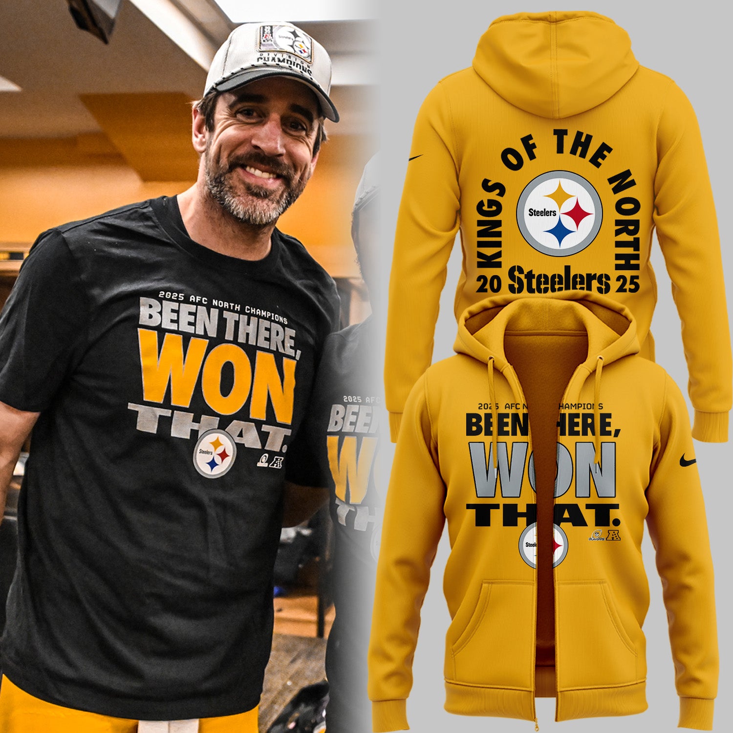 Limited Edition AFC North Champions ZIPHoodie-ND010526110