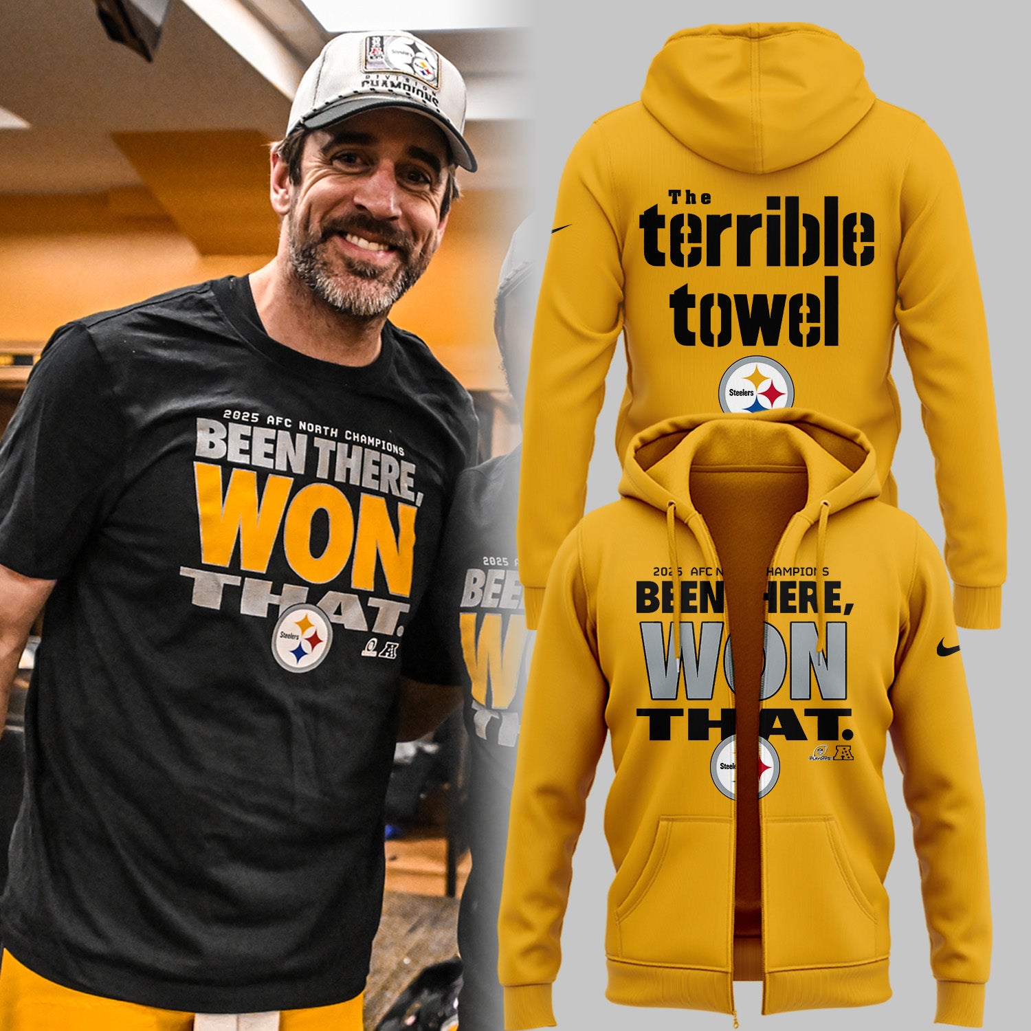 Limited Edition AFC North Champions ZIPHoodie-ND010526116