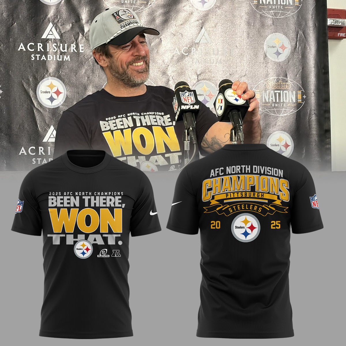 Limited Edition AFC North Champions Shirt-ND01052616