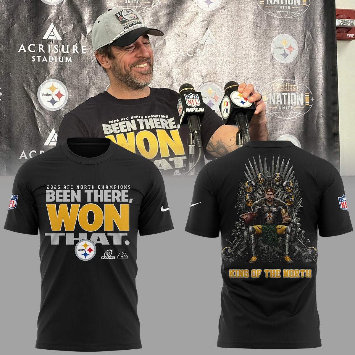 Limited Edition AFC North Champions Shirt-ND01052619