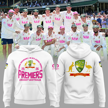 Limited Edition NRMA Insurance Men's Ashes Champs Hoodie-ND01082658
