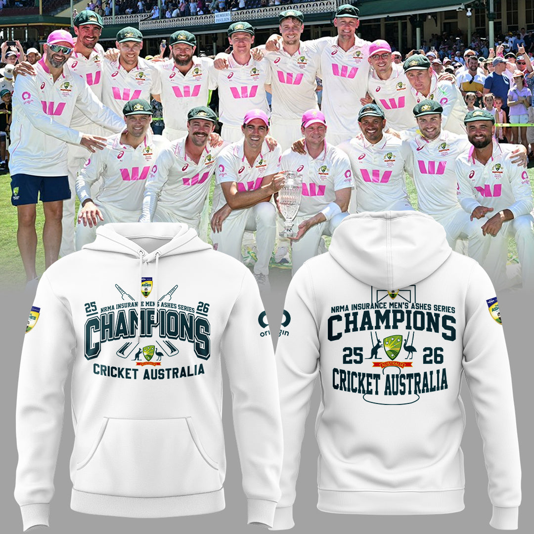 Limited Edition NRMA Insurance Men's Ashes Champs Hoodie-ND01082676