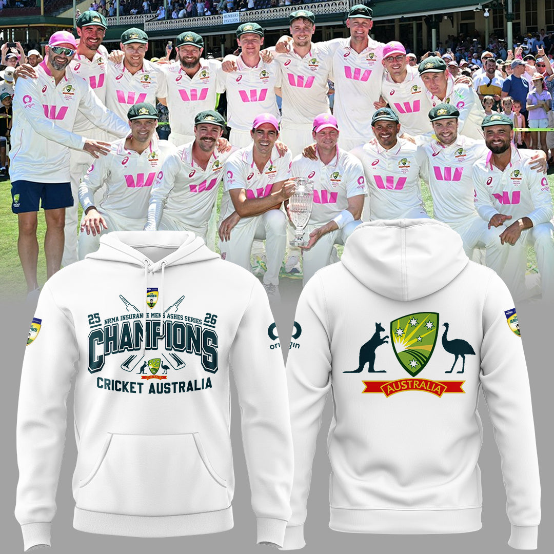 Limited Edition NRMA Insurance Men's Ashes Champs Hoodie-ND01082678