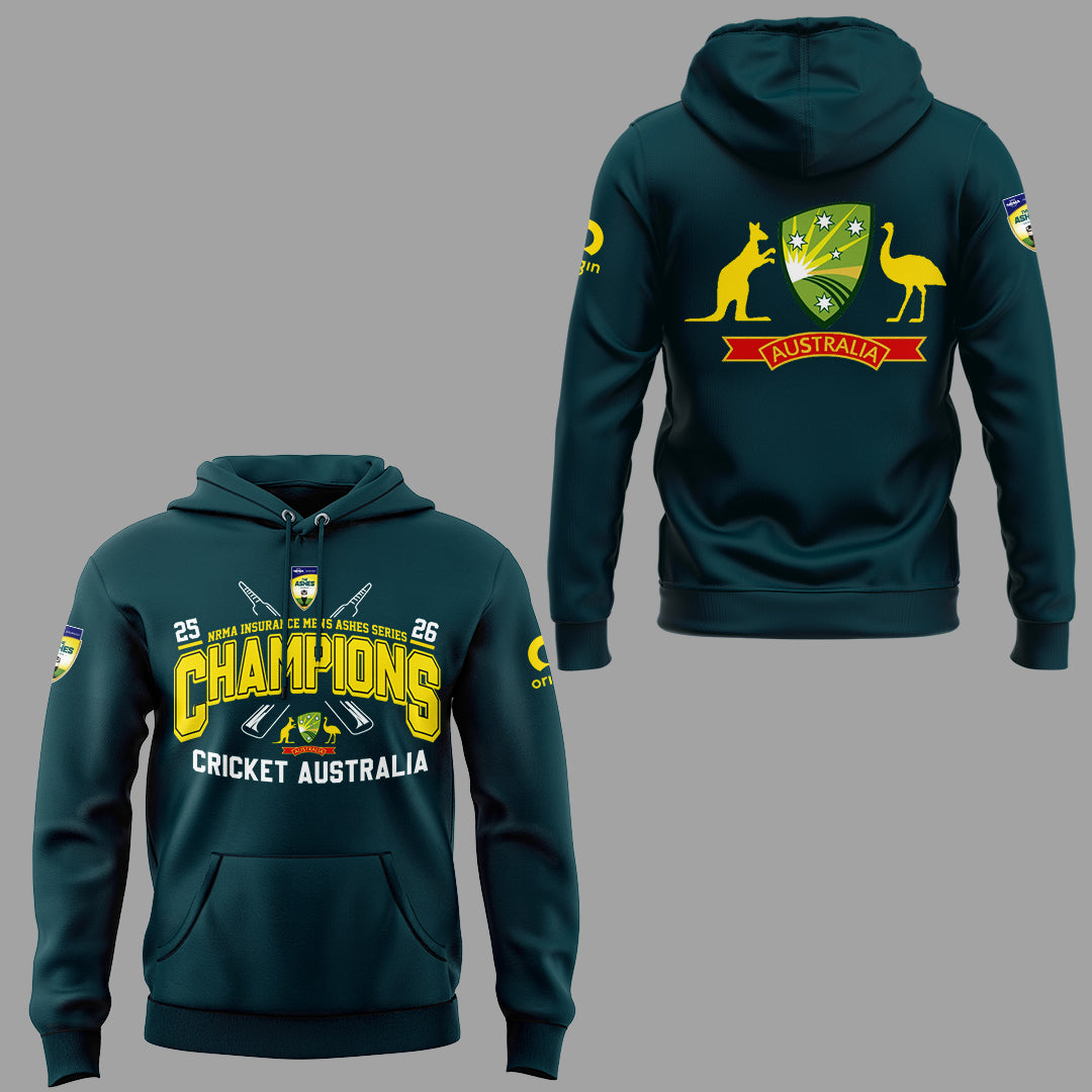 Limited Edition NRMA Insurance Men's Ashes Champs Hoodie-ND01082683