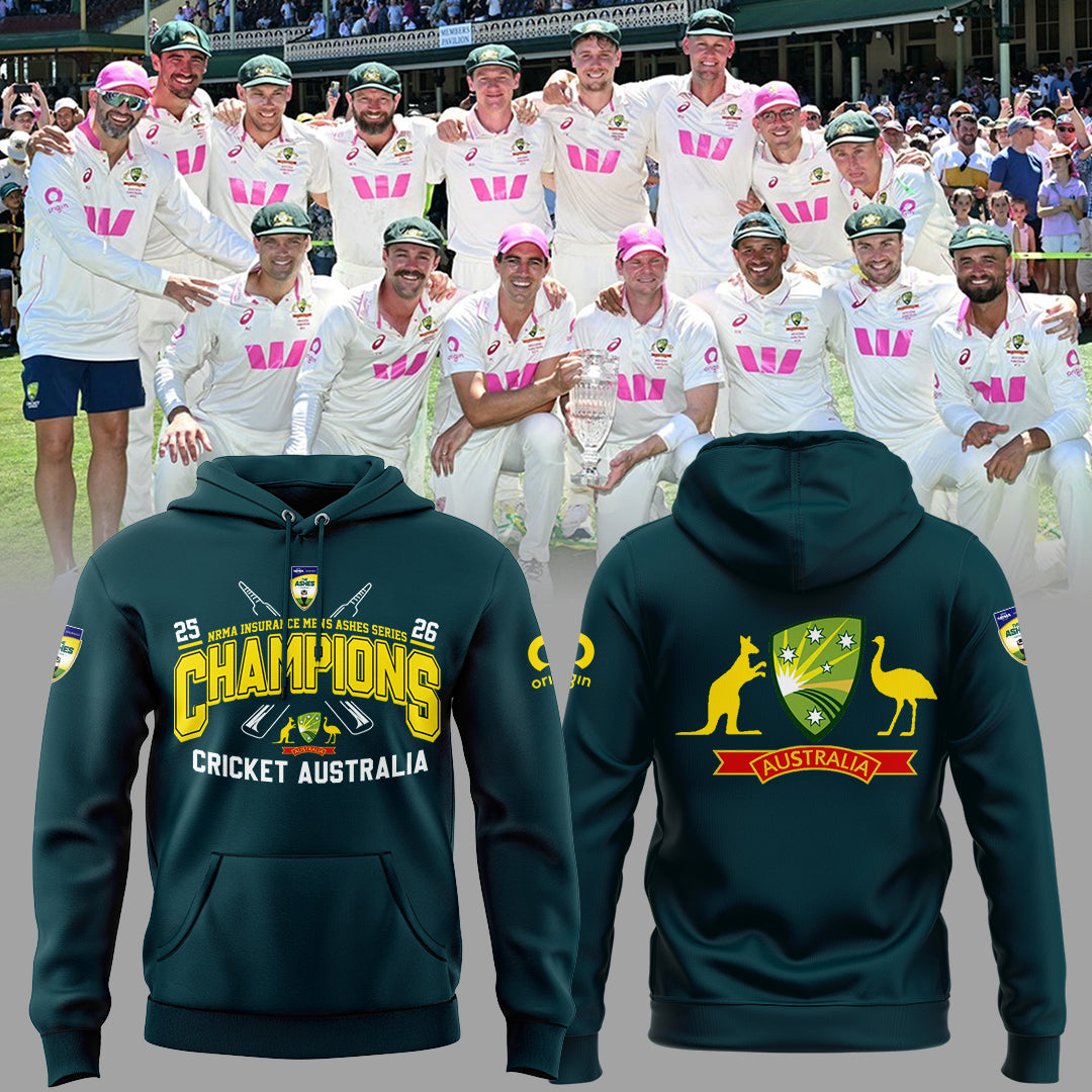 Limited Edition NRMA Insurance Men's Ashes Champs Hoodie-ND01082683