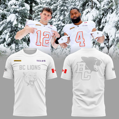 Limited Edition BC Lions “Pacific Frost” TShirt-ND04062609