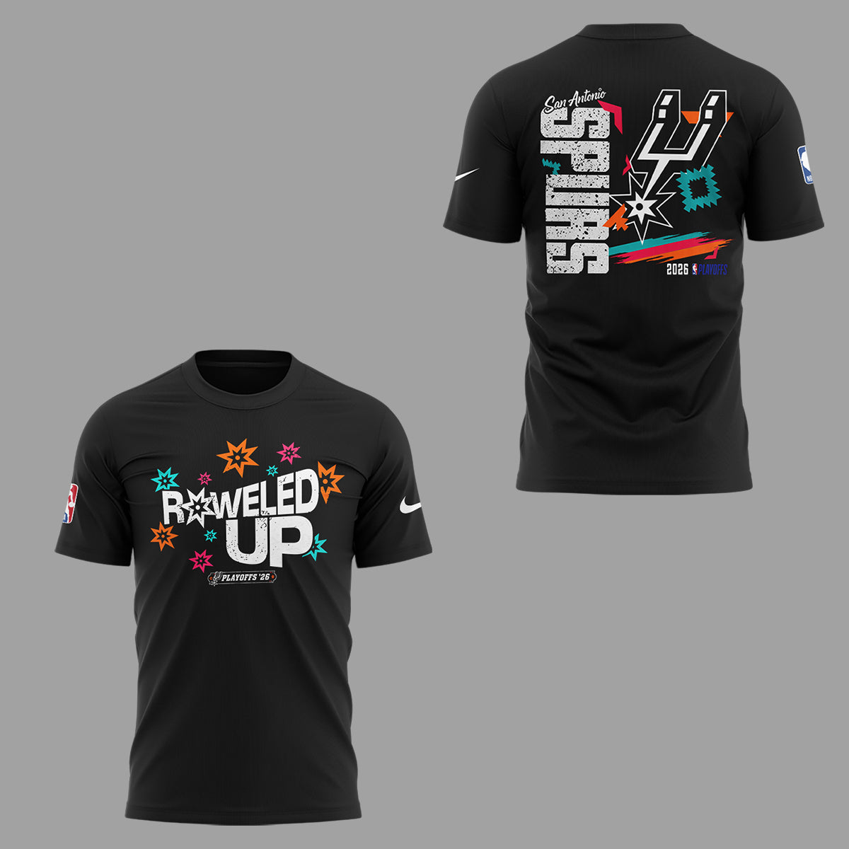 Spurs 🏀 Fan Shop 2026 Playoffs Shirt-ND04222623