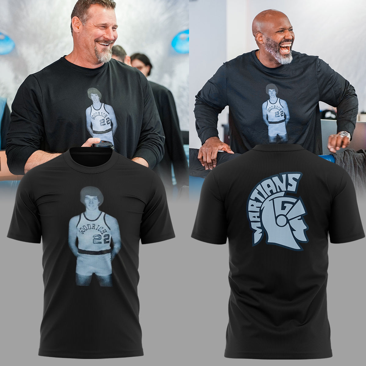 Honor Rod Wood’s Goodrich High School Basketball Career Shirt-ND04272607