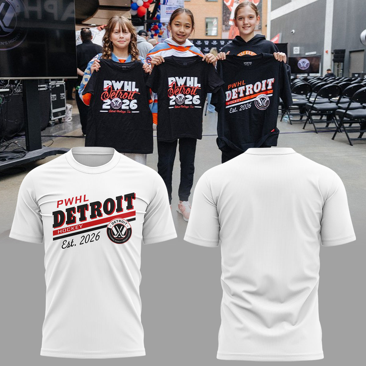 Limited Edition PWHL Detroit Shirt-ND05072619