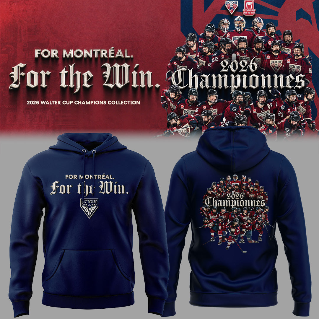 Limited Edition 2026 PWHL WALTER CUP CHAMPIONS Hoodie-ND05212603