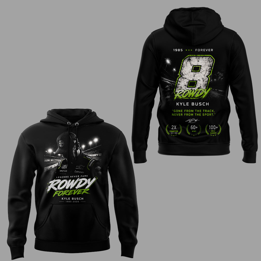 Limited Edition Rowdy Forever Racing Tribute Hoodie-ND05222607