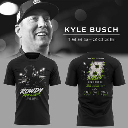 Limited Edition Rowdy Forever Racing Tribute Shirt-ND05222608