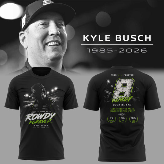 Limited Edition Rowdy Forever Racing Tribute Shirt-ND05222608
