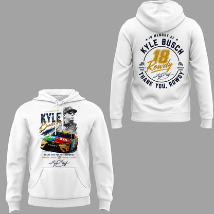 Limited Edition Rowdy Forever Racing Tribute Hoodie-ND05222617