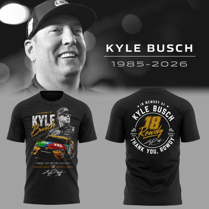Limited Edition Rowdy Forever Racing Tribute Shirt-ND05222619