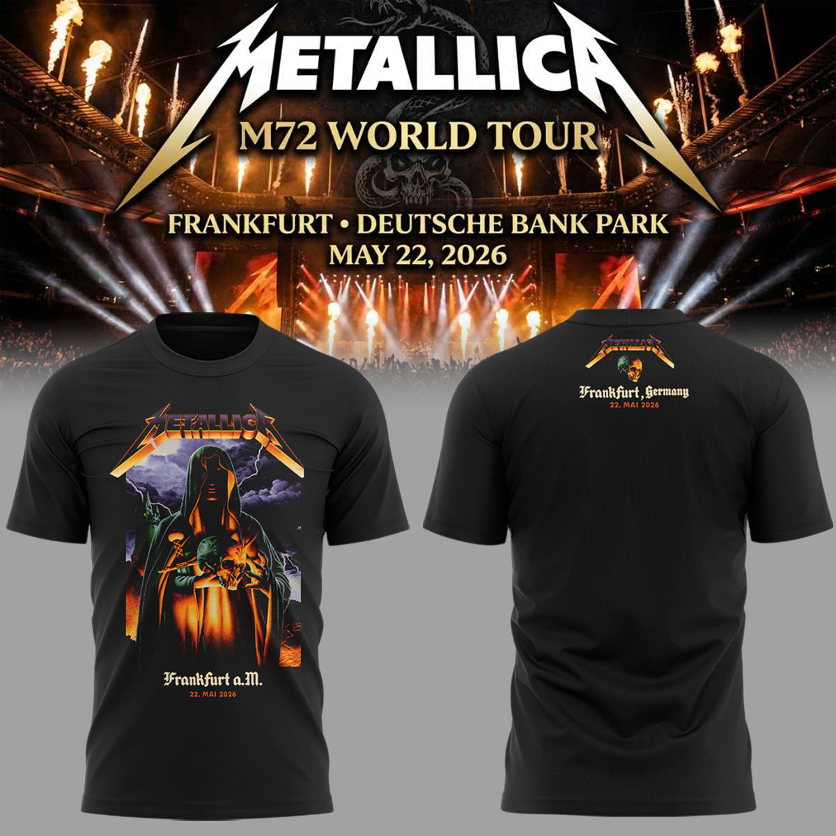 MTLC #M72Frankfurt at Deutsche Bank Park TShirt-ND05222631