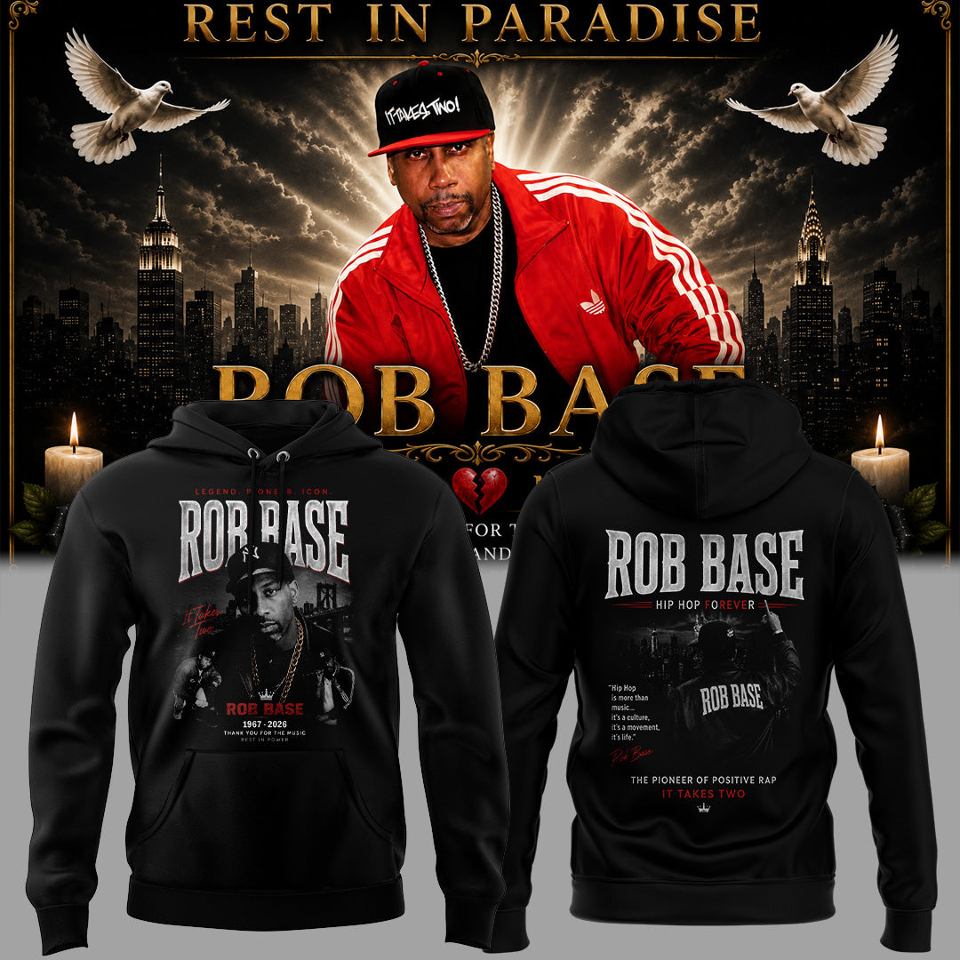 “Remembering R.Base – The Hip Hop Legend”🎤👑 Hoodie-ND05232602