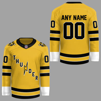 Limited Edition Stockton Thunder 🏒 Custom Jersey-ND06122608
