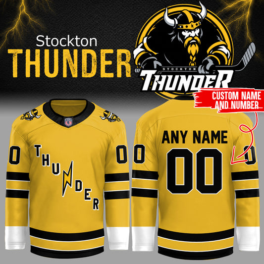 Limited Edition Stockton Thunder 🏒 Custom Jersey-ND06122608