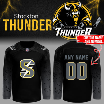 Limited Edition Stockton Thunder 🏒 Custom Jersey-ND06122610