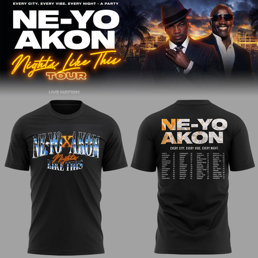 Limited Edition Nights Like This Tour 2026 Shirt