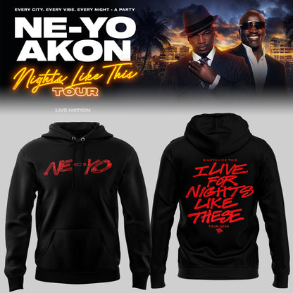 Limited Edition Nights Like This Tour 2026 Hoodie